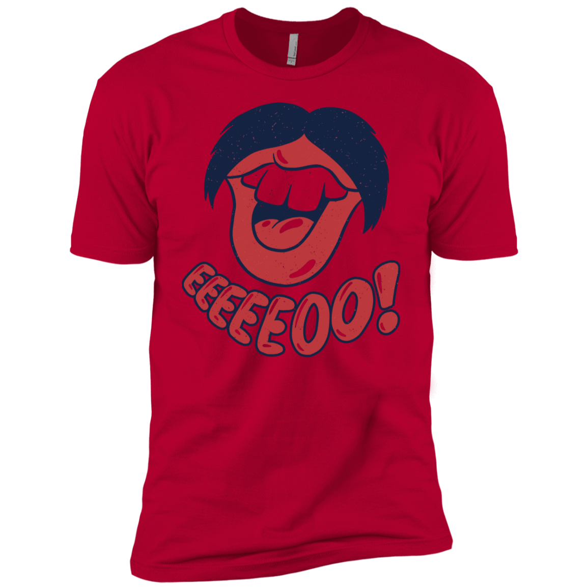 T-Shirts Red / YXS Lips EO Boys Premium T-Shirt
