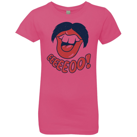 T-Shirts Hot Pink / YXS Lips EO Girls Premium T-Shirt