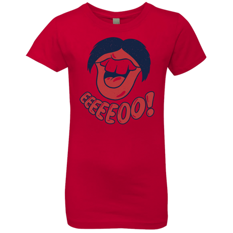 T-Shirts Red / YXS Lips EO Girls Premium T-Shirt