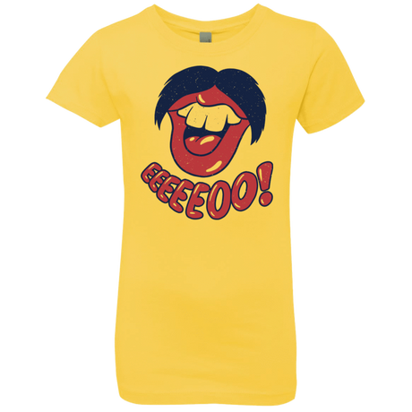 T-Shirts Vibrant Yellow / YXS Lips EO Girls Premium T-Shirt