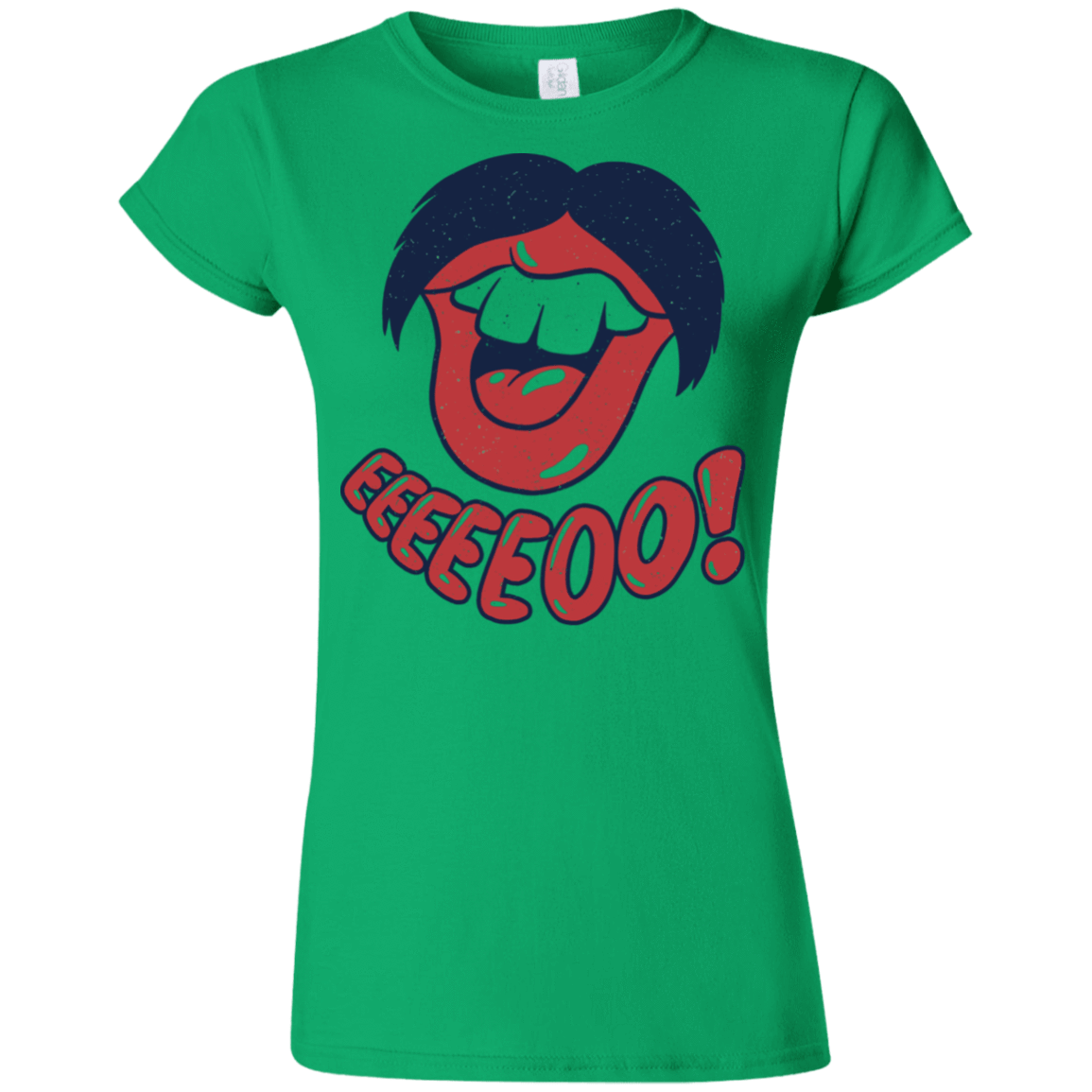 T-Shirts Irish Green / S Lips EO Junior Slimmer-Fit T-Shirt