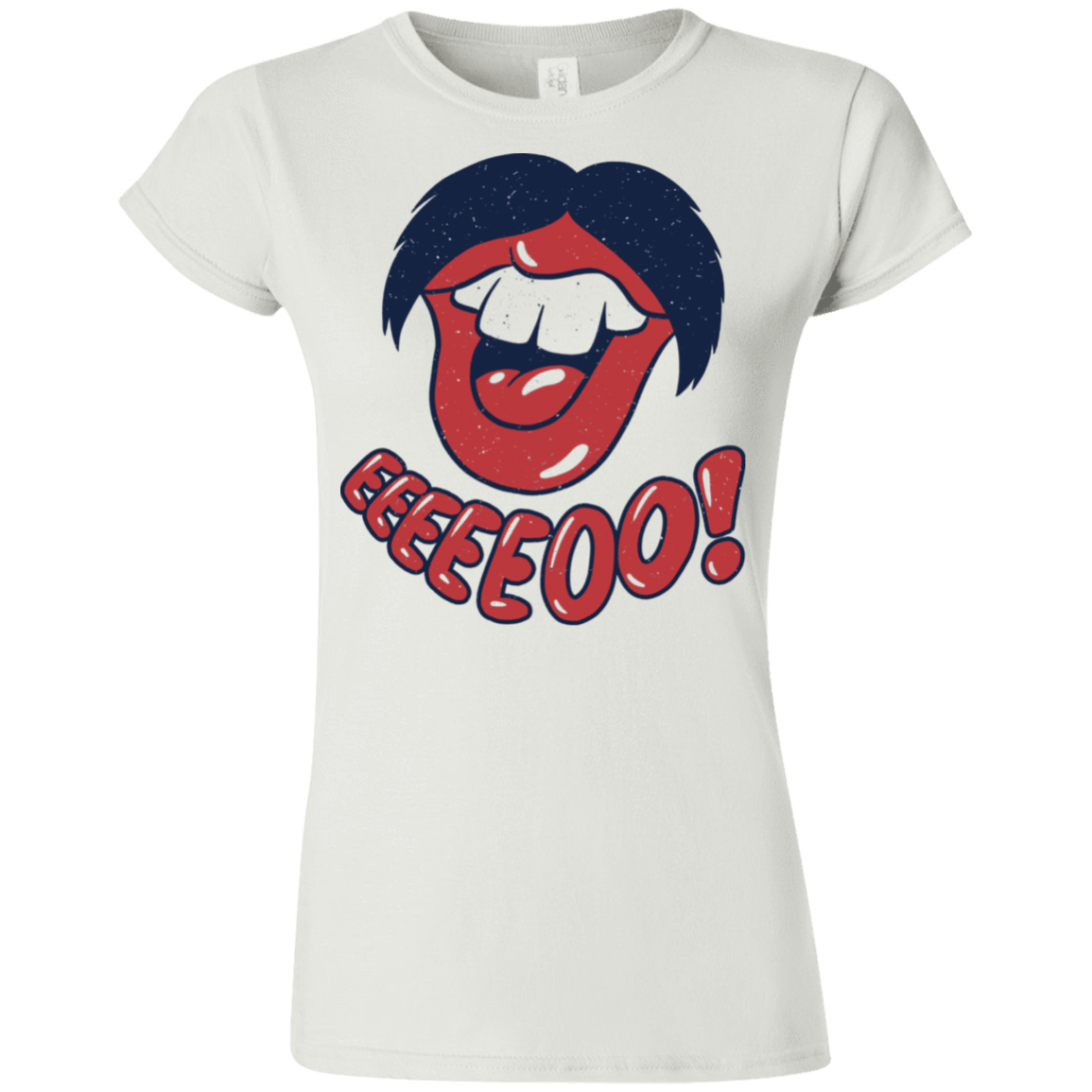 T-Shirts White / S Lips EO Junior Slimmer-Fit T-Shirt