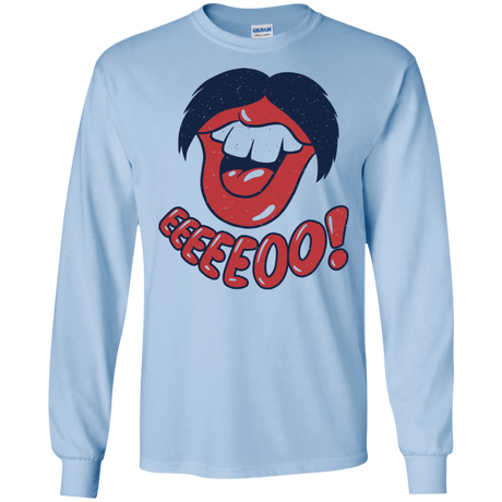 T-Shirts Light Blue / S Lips EO Men's Long Sleeve T-Shirt