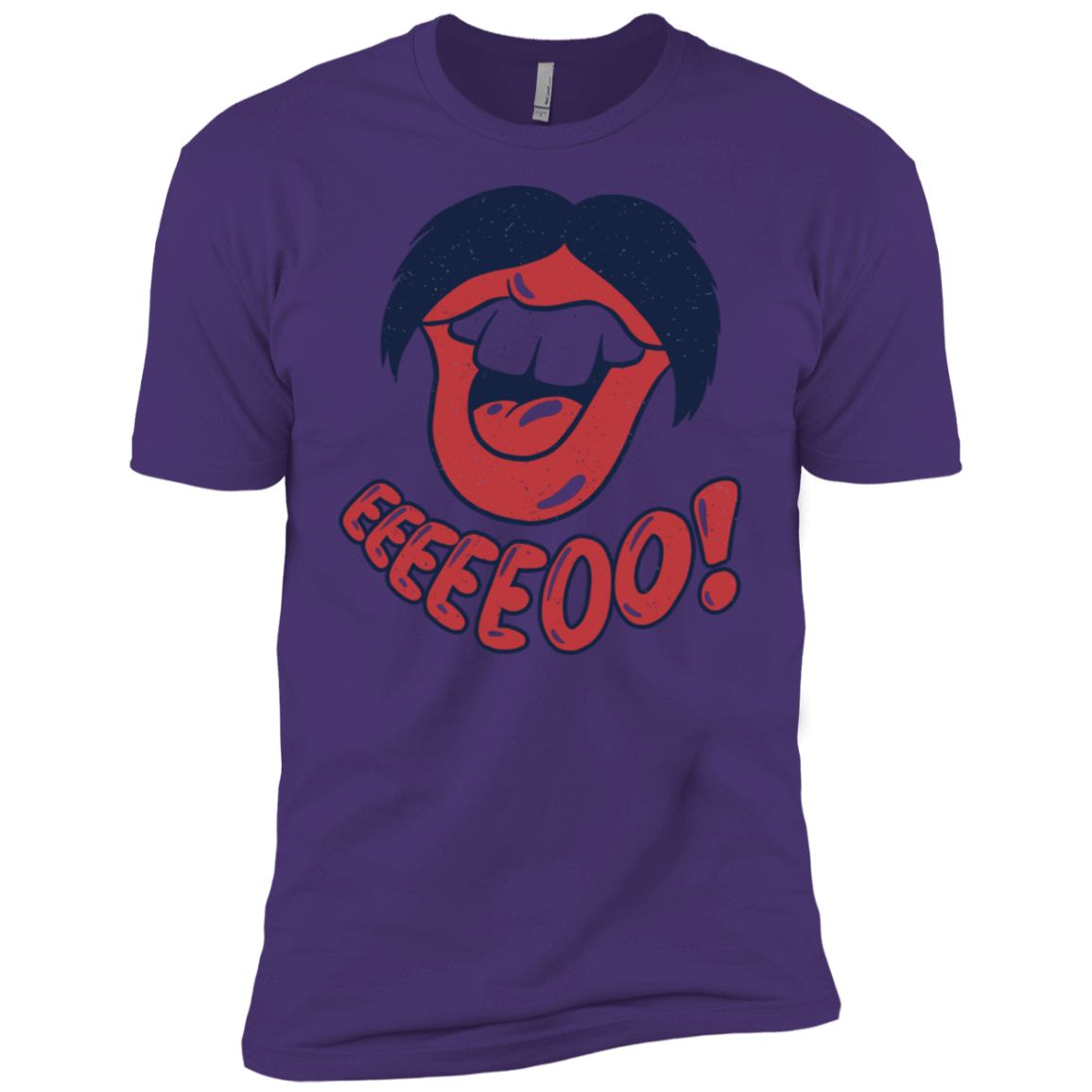 T-Shirts Purple Rush/ / X-Small Lips EO Men's Premium T-Shirt