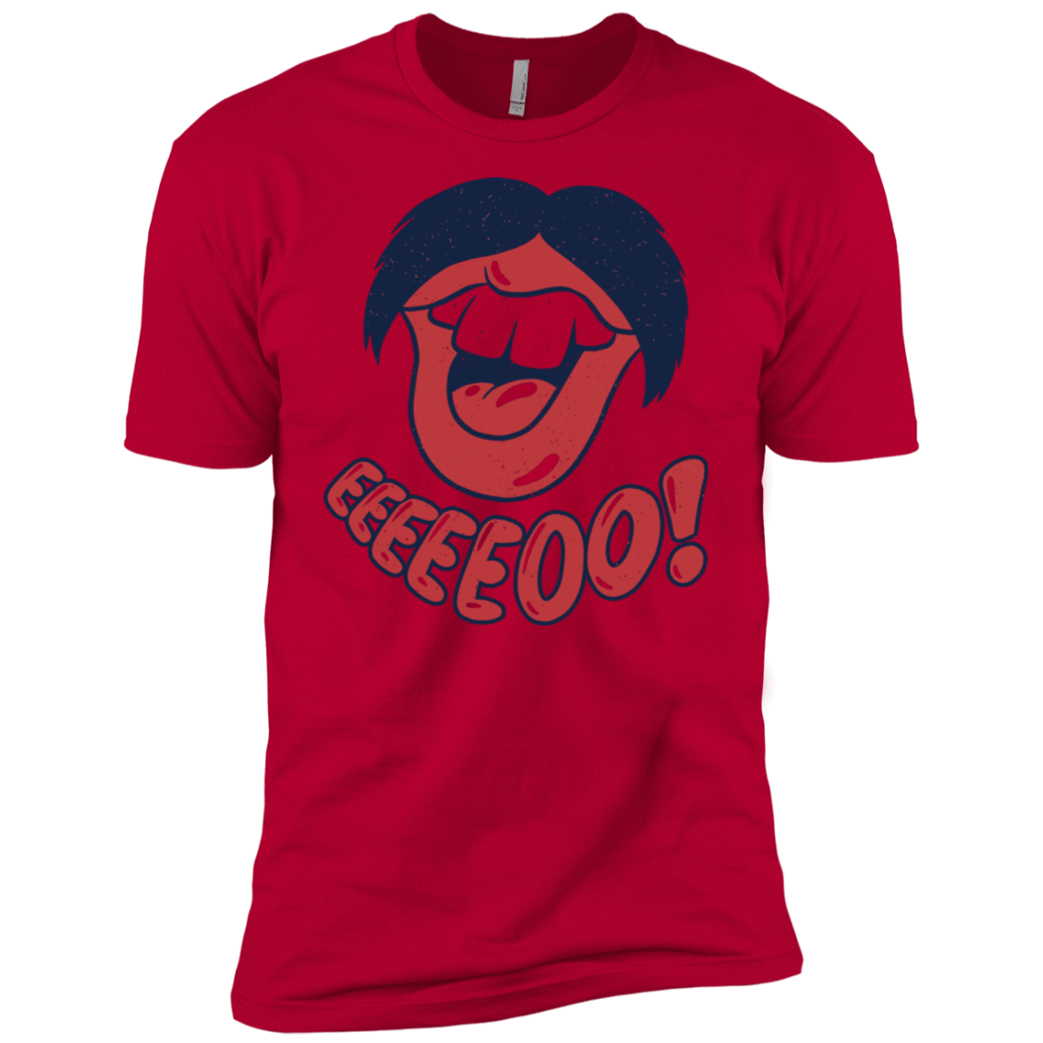 T-Shirts Red / X-Small Lips EO Men's Premium T-Shirt