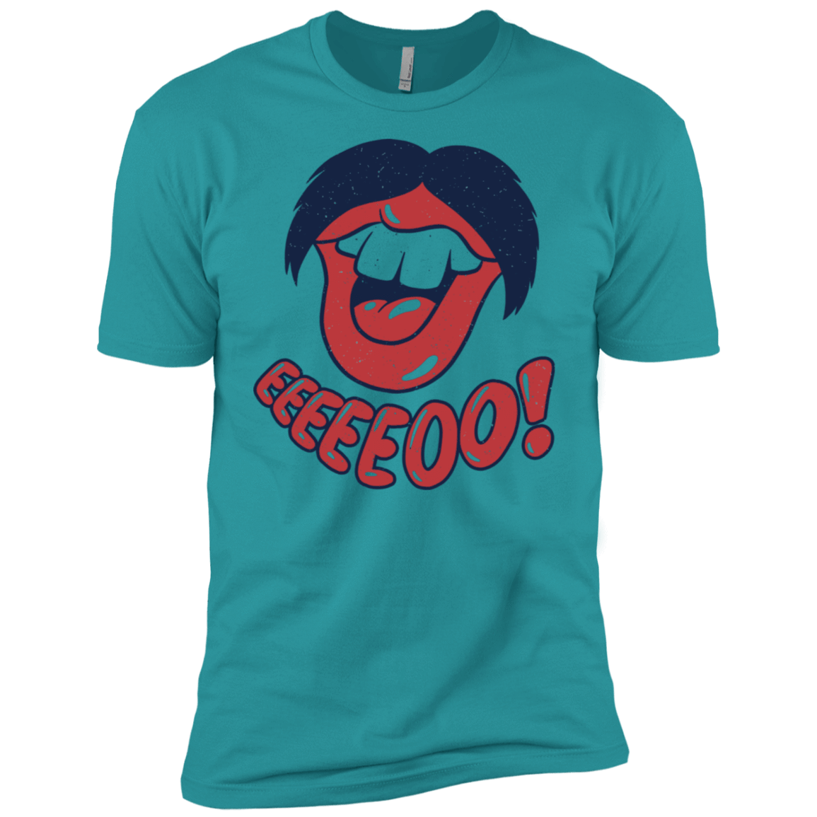 T-Shirts Tahiti Blue / X-Small Lips EO Men's Premium T-Shirt