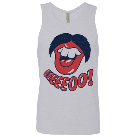 T-Shirts Heather Grey / S Lips EO Men's Premium Tank Top