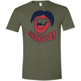 T-Shirts Military Green / S Lips EO Men's Semi-Fitted Softstyle