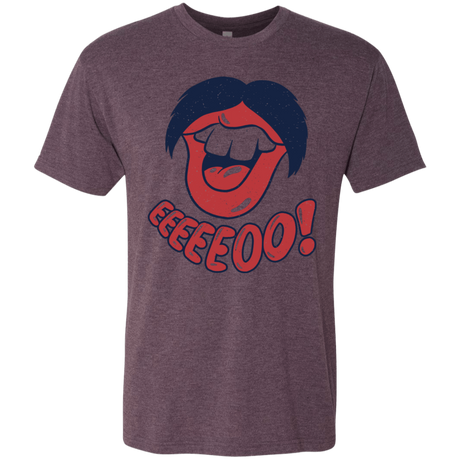 T-Shirts Vintage Purple / S Lips EO Men's Triblend T-Shirt
