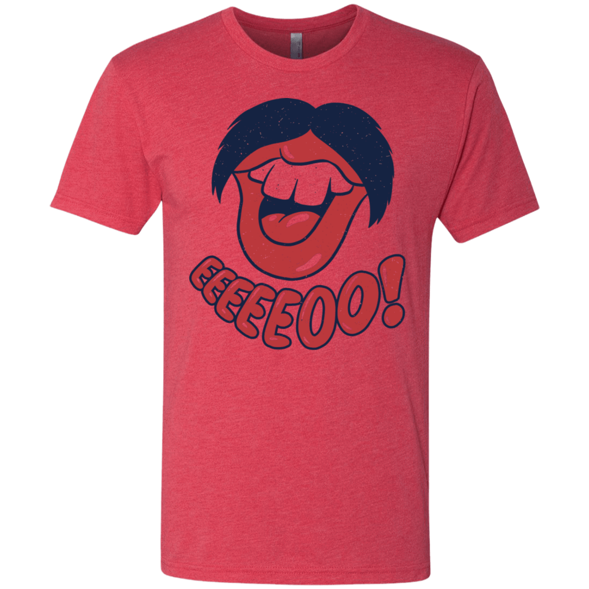 T-Shirts Vintage Red / S Lips EO Men's Triblend T-Shirt