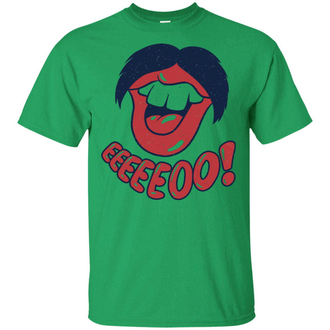 T-Shirts Irish Green / S Lips EO T-Shirt