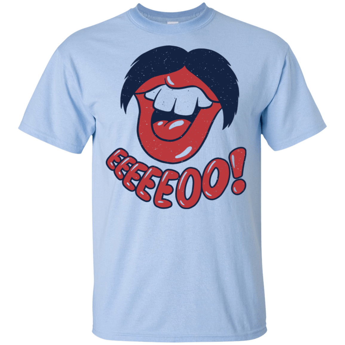 T-Shirts Light Blue / S Lips EO T-Shirt