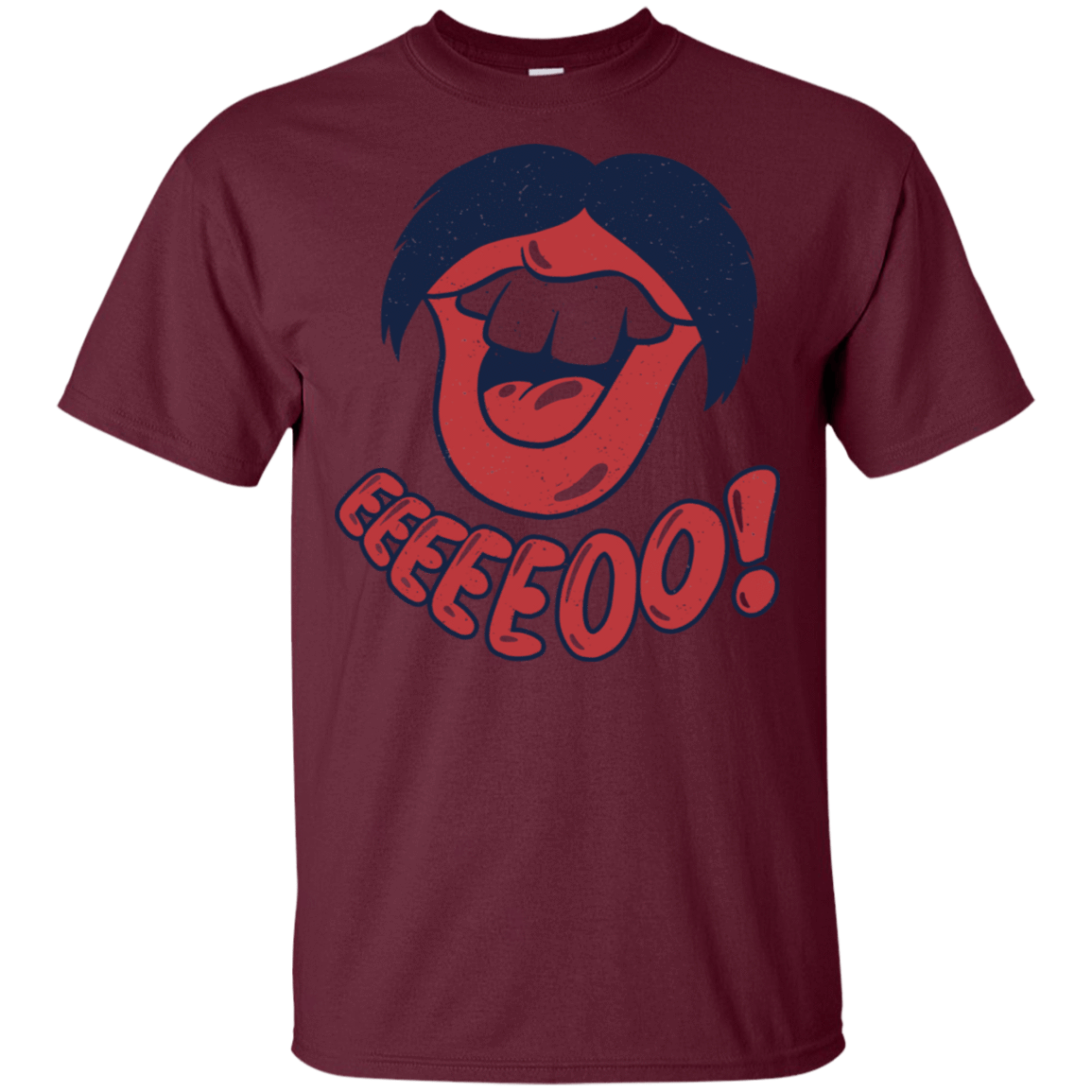 T-Shirts Maroon / S Lips EO T-Shirt