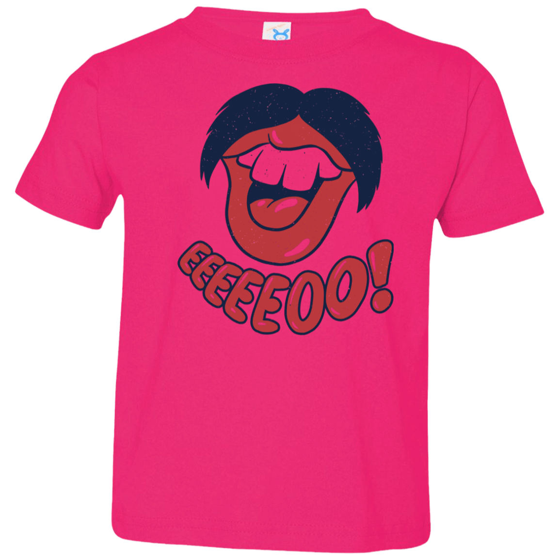 T-Shirts Hot Pink / 2T Lips EO Toddler Premium T-Shirt