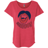 T-Shirts Vintage Red / X-Small Lips EO Triblend Dolman Sleeve