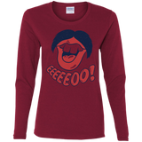 T-Shirts Cardinal / S Lips EO Women's Long Sleeve T-Shirt