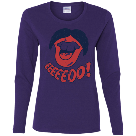 T-Shirts Purple / S Lips EO Women's Long Sleeve T-Shirt