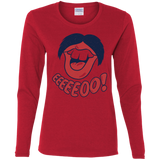 T-Shirts Red / S Lips EO Women's Long Sleeve T-Shirt