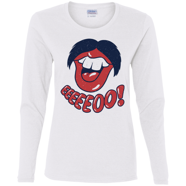 T-Shirts White / S Lips EO Women's Long Sleeve T-Shirt