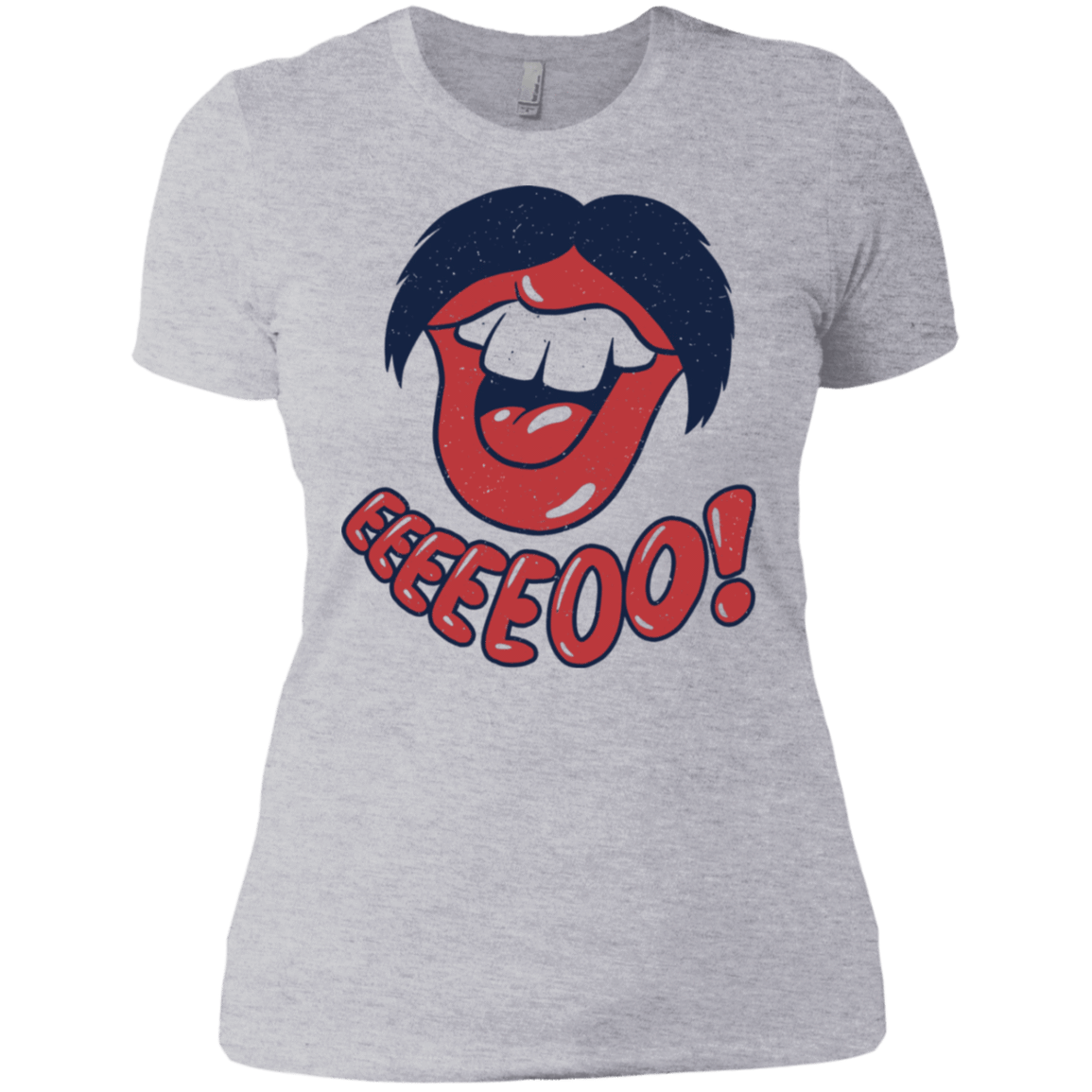 T-Shirts Heather Grey / X-Small Lips EO Women's Premium T-Shirt