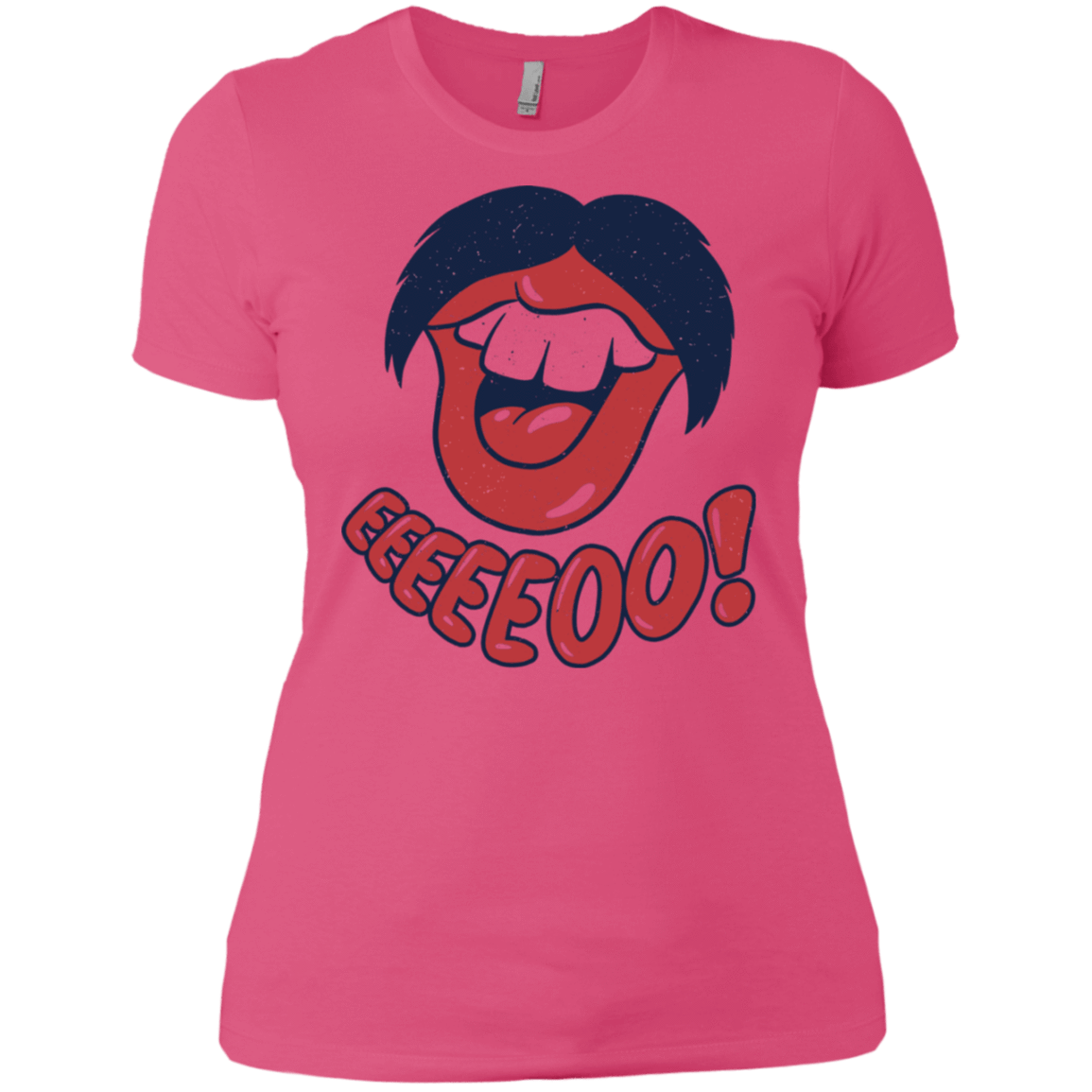 T-Shirts Hot Pink / X-Small Lips EO Women's Premium T-Shirt