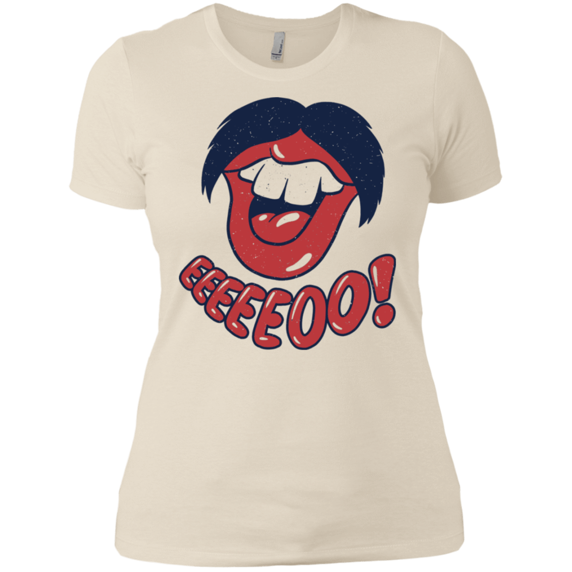 T-Shirts Ivory/ / X-Small Lips EO Women's Premium T-Shirt