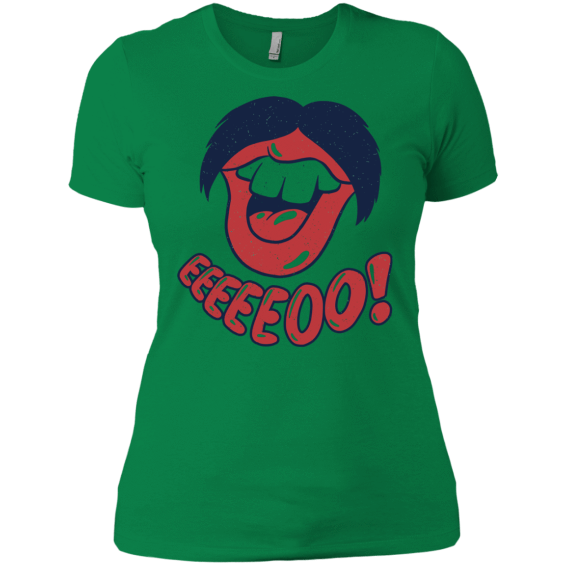 T-Shirts Kelly Green / X-Small Lips EO Women's Premium T-Shirt
