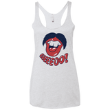 T-Shirts Heather White / X-Small Lips EO Women's Triblend Racerback Tank