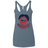 T-Shirts Indigo / X-Small Lips EO Women's Triblend Racerback Tank
