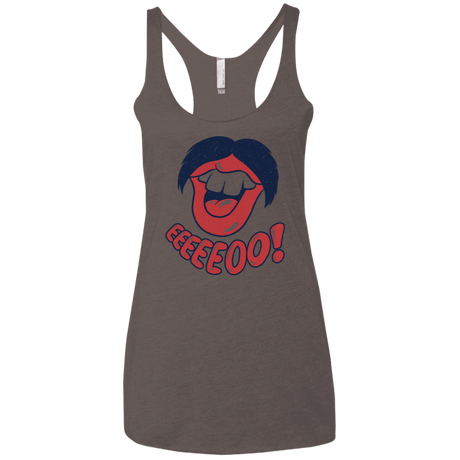 T-Shirts Macchiato / X-Small Lips EO Women's Triblend Racerback Tank