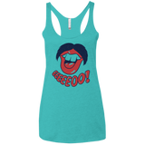 T-Shirts Tahiti Blue / X-Small Lips EO Women's Triblend Racerback Tank