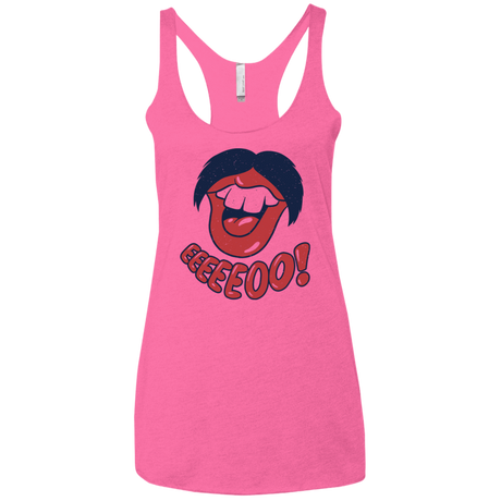 T-Shirts Vintage Pink / X-Small Lips EO Women's Triblend Racerback Tank