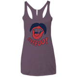 T-Shirts Vintage Purple / X-Small Lips EO Women's Triblend Racerback Tank