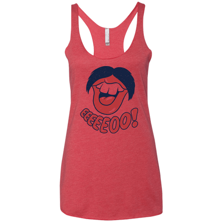 T-Shirts Vintage Red / X-Small Lips EO Women's Triblend Racerback Tank