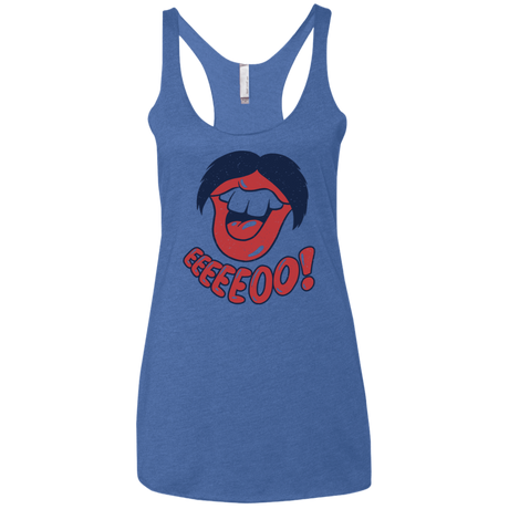 T-Shirts Vintage Royal / X-Small Lips EO Women's Triblend Racerback Tank