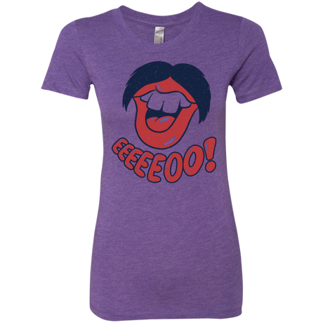 T-Shirts Purple Rush / S Lips EO Women's Triblend T-Shirt