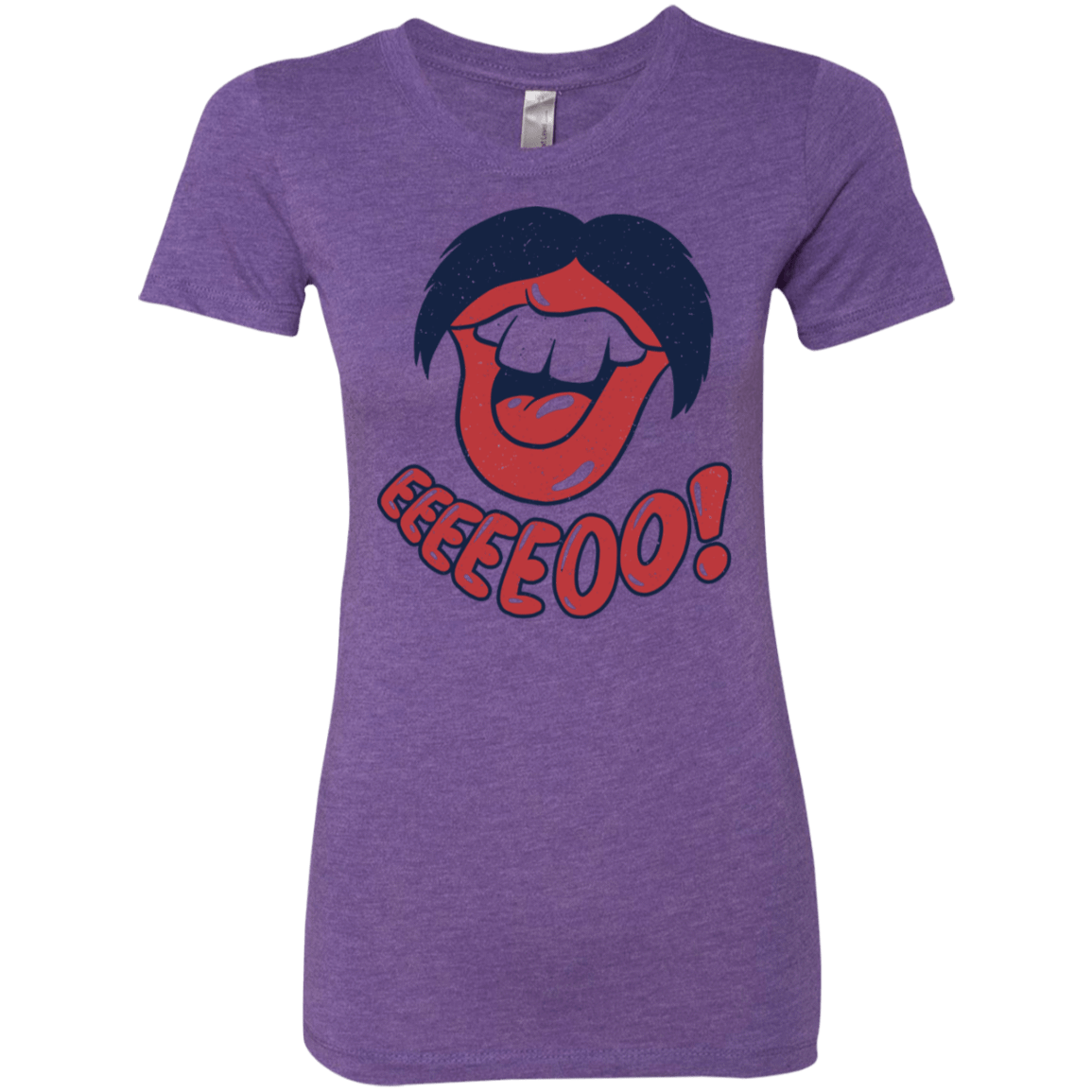 T-Shirts Purple Rush / S Lips EO Women's Triblend T-Shirt