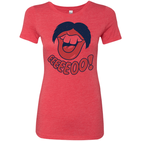 T-Shirts Vintage Red / S Lips EO Women's Triblend T-Shirt