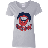 T-Shirts Sport Grey / S Lips EO Women's V-Neck T-Shirt