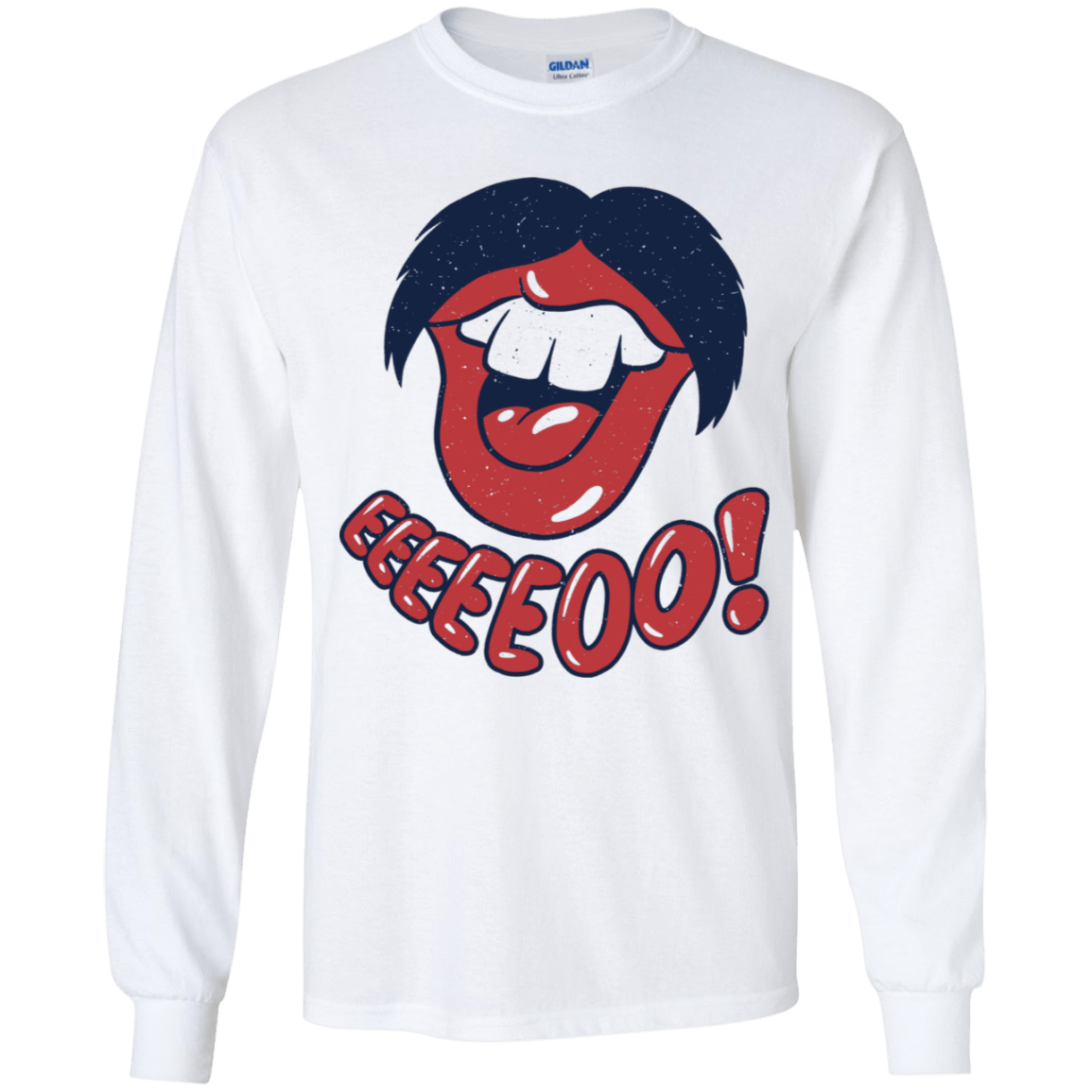 T-Shirts White / YS Lips EO Youth Long Sleeve T-Shirt