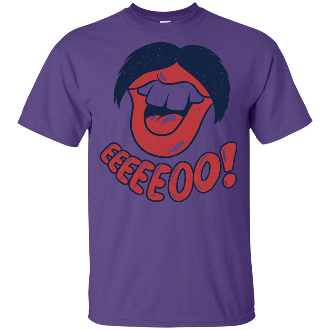 T-Shirts Purple / YXS Lips EO Youth T-Shirt