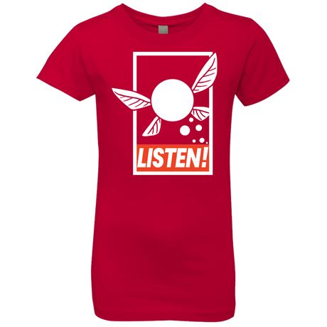 T-Shirts Red / YXS LISTEN! Girls Premium T-Shirt