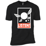 T-Shirts Black / X-Small LISTEN! Men's Premium T-Shirt