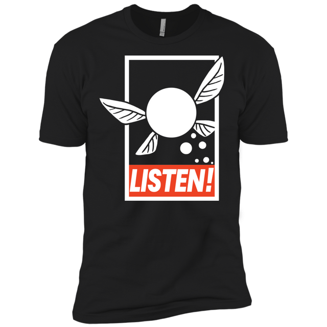 T-Shirts Black / X-Small LISTEN! Men's Premium T-Shirt