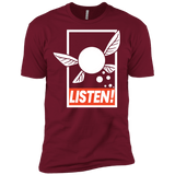 T-Shirts Cardinal / X-Small LISTEN! Men's Premium T-Shirt