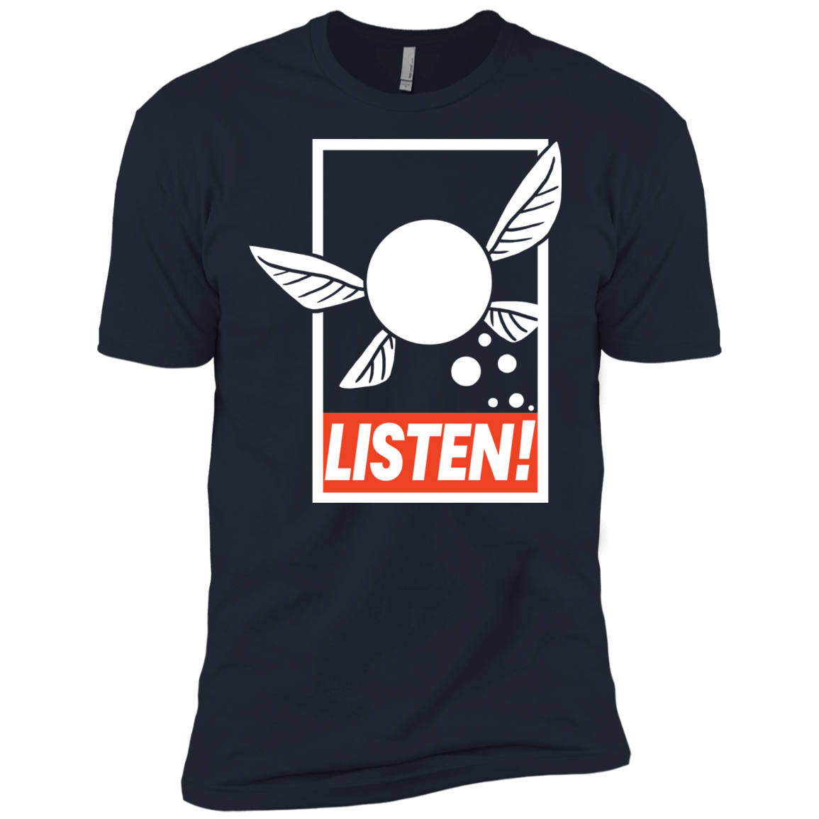 T-Shirts Midnight Navy / X-Small LISTEN! Men's Premium T-Shirt
