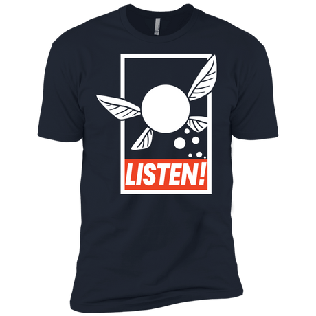 T-Shirts Midnight Navy / X-Small LISTEN! Men's Premium T-Shirt