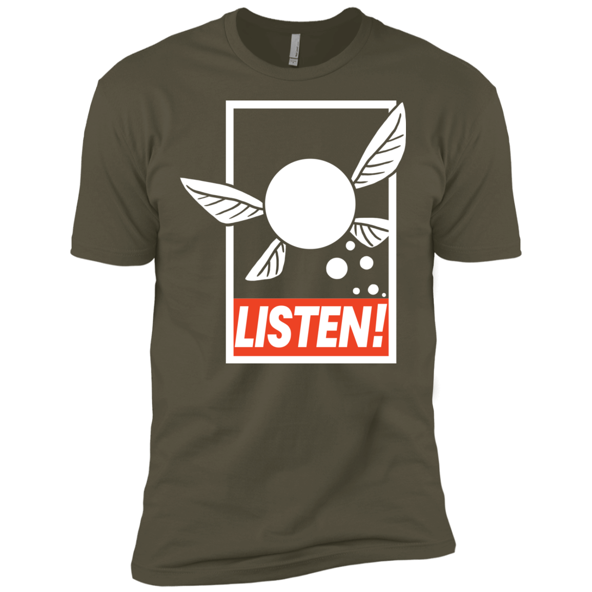 T-Shirts Military Green / X-Small LISTEN! Men's Premium T-Shirt