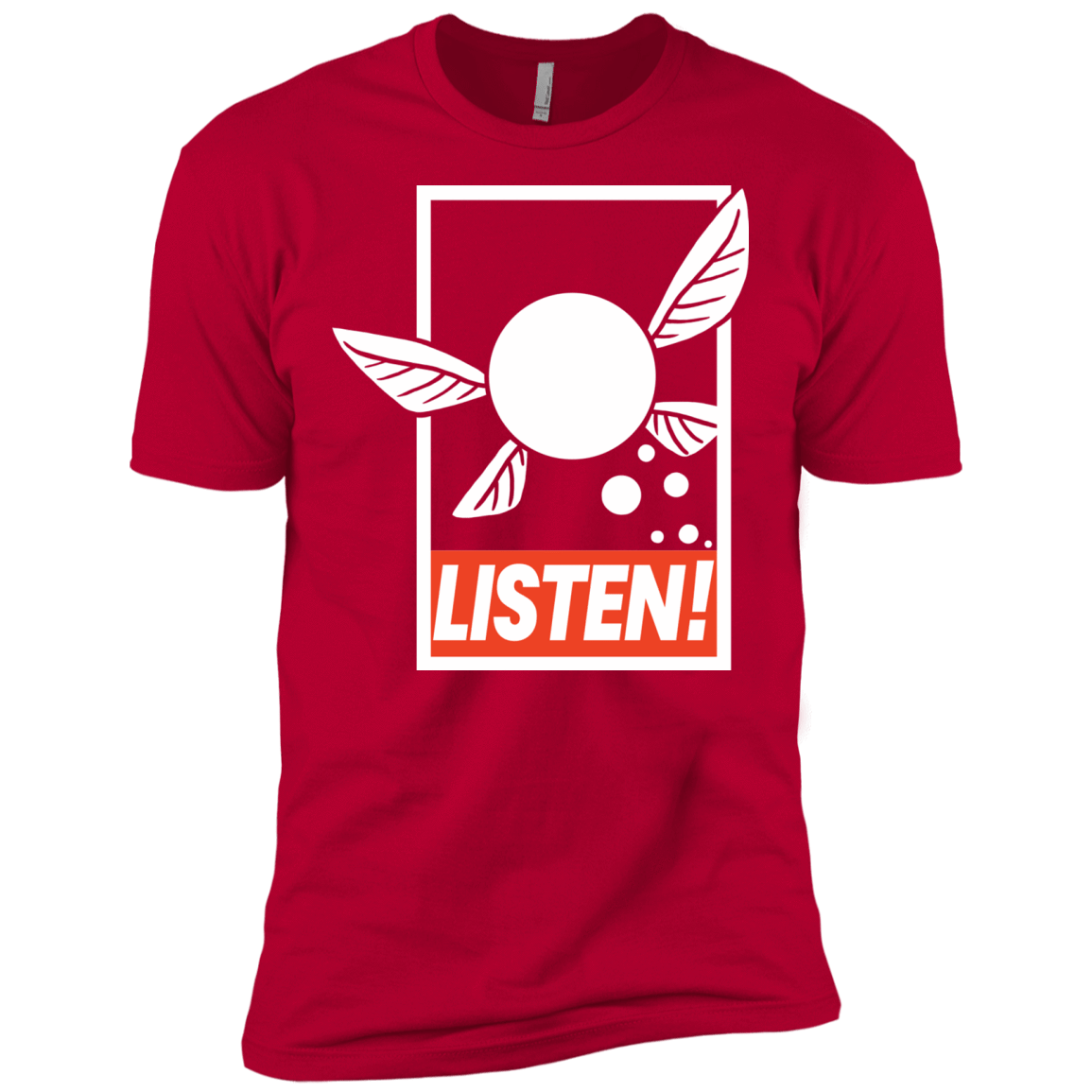 T-Shirts Red / X-Small LISTEN! Men's Premium T-Shirt