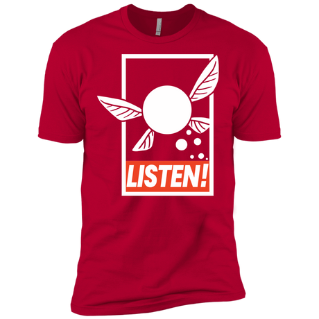 T-Shirts Red / X-Small LISTEN! Men's Premium T-Shirt
